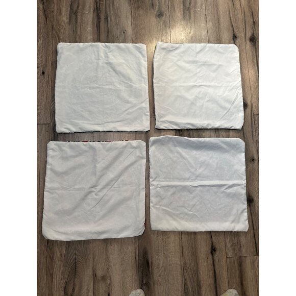 4 Throw Pillow Cases Retro MCM Print Vibrant Colorful Unbranded READ - Picture 9 of 9